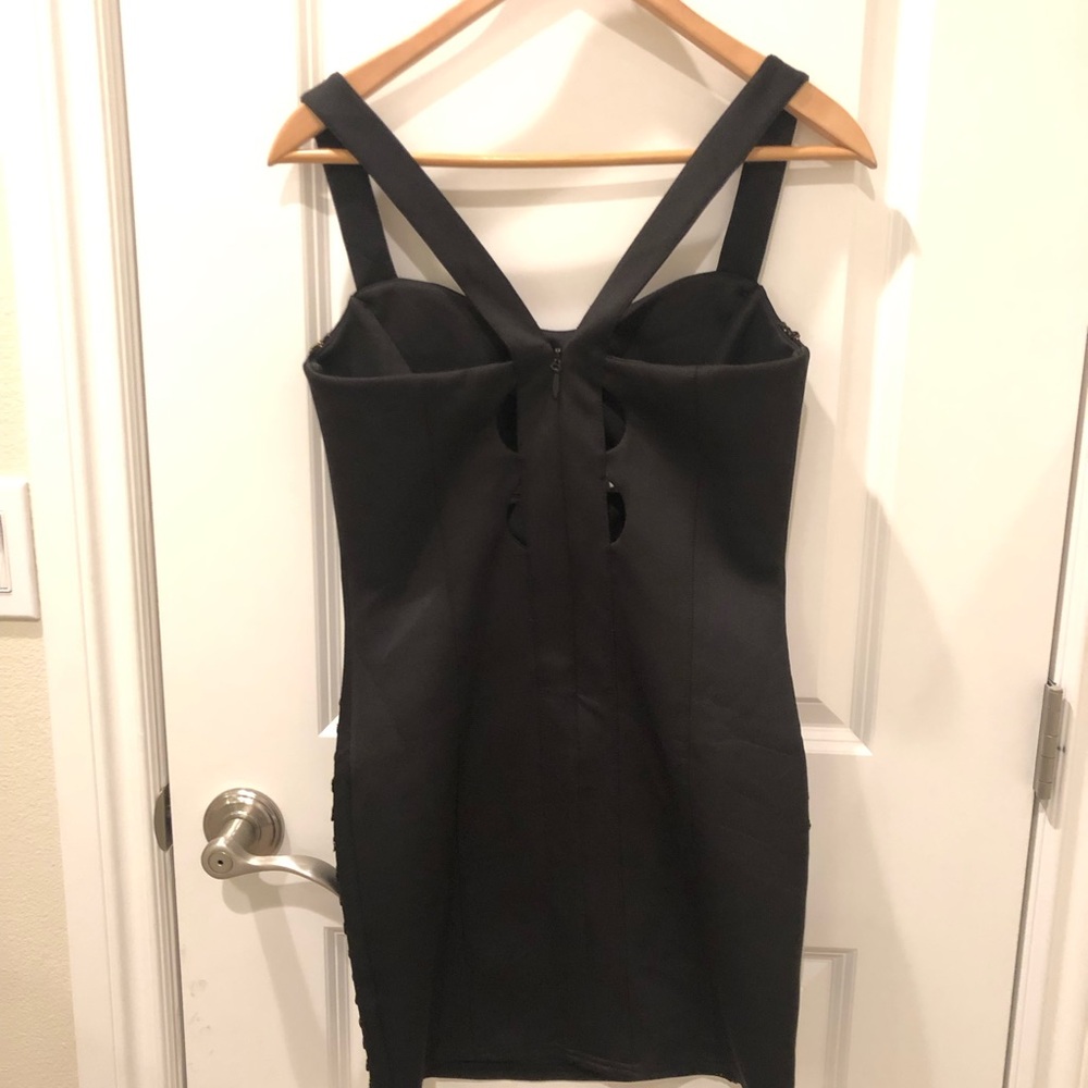 Wow Couture Black and Gold dress